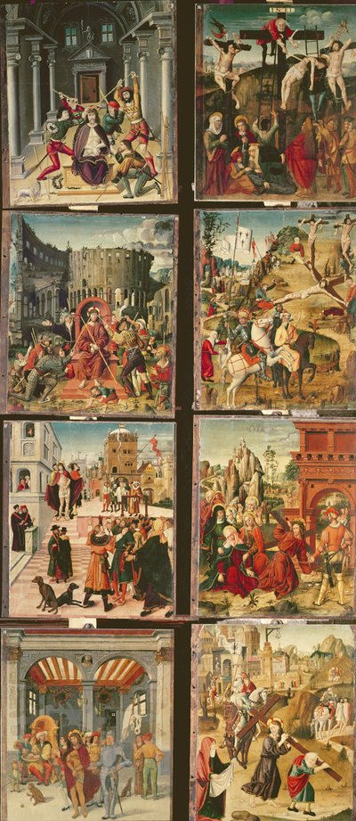 Panel derecho del Retablo de la Pasión de Antonio Ronzen